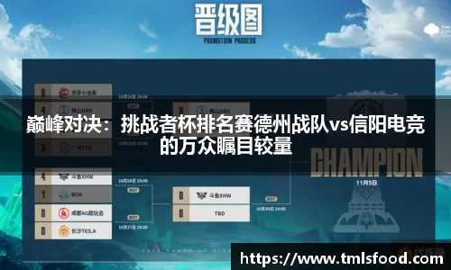 巅峰对决：挑战者杯排名赛德州战队vs信阳电竞的万众瞩目较量